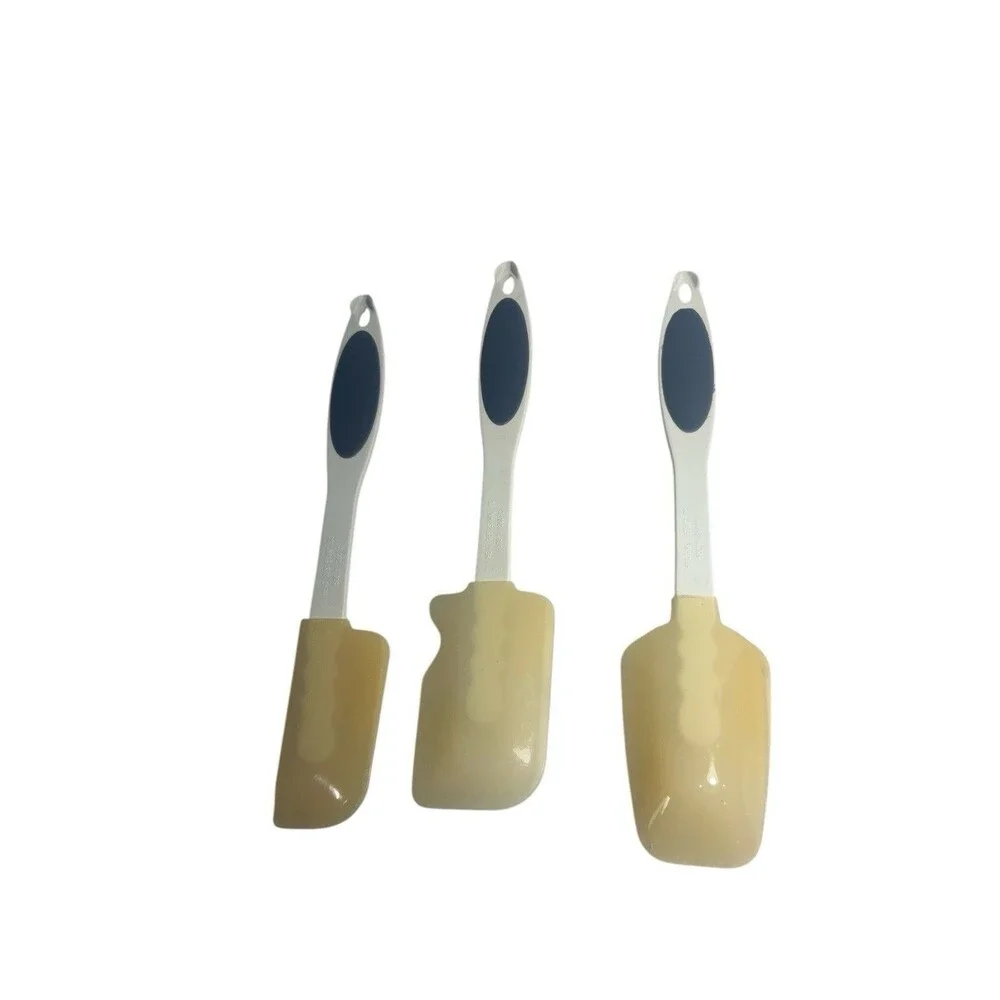 Vintage Rubbermaid High Heat Spatula Scraper Set of 3 MCM USA Kitchen Utensils